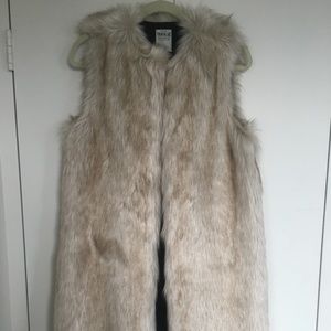 Zara Faux Fur Vest